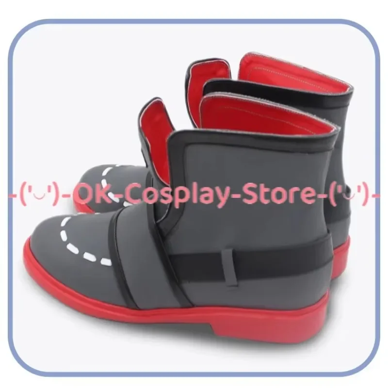 [Personalizzato] Scarpe cosplay di maggio Gioco Guilty Gear Anime Gioco di ruolo Prop Halloween Carnevale Festa Festa Stivali in pelle PU