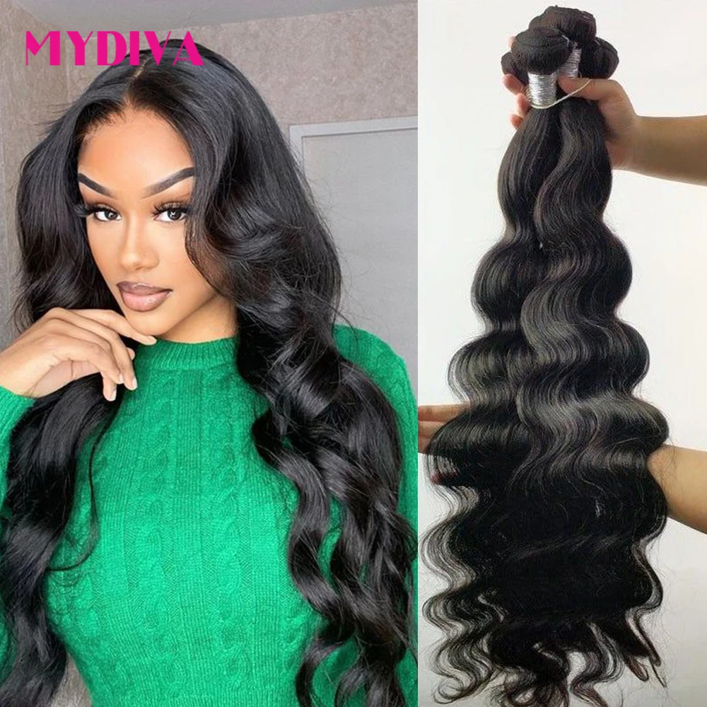 

30 32 34 36 38 40 Inches Body Wave Hair Bundles Soft Long Bundles Human Hair Bundles Remy Brazilian Weaves Hair Extensions