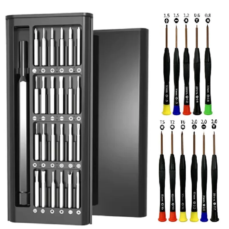 53 in 1 Screwdriver Set Phillips Torx Hexagonal Flat Head Magnetic Screwdriver Head for iPhone For Smart Home PC Phone Repair image 2