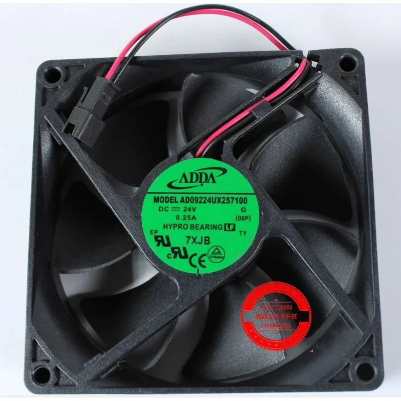 Original New Cooler Fan for AD09224UX257100 24V 0.25A 9025 Inverter Welding Machine Cooling Fan 90*90*25 Mm