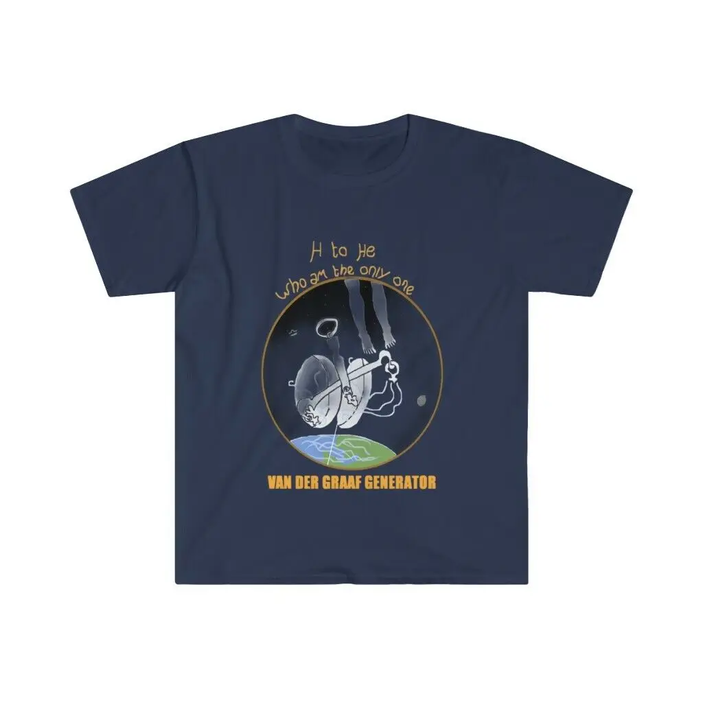 Soft Cotton T Shirt Van Der Graaf Generator H to HE