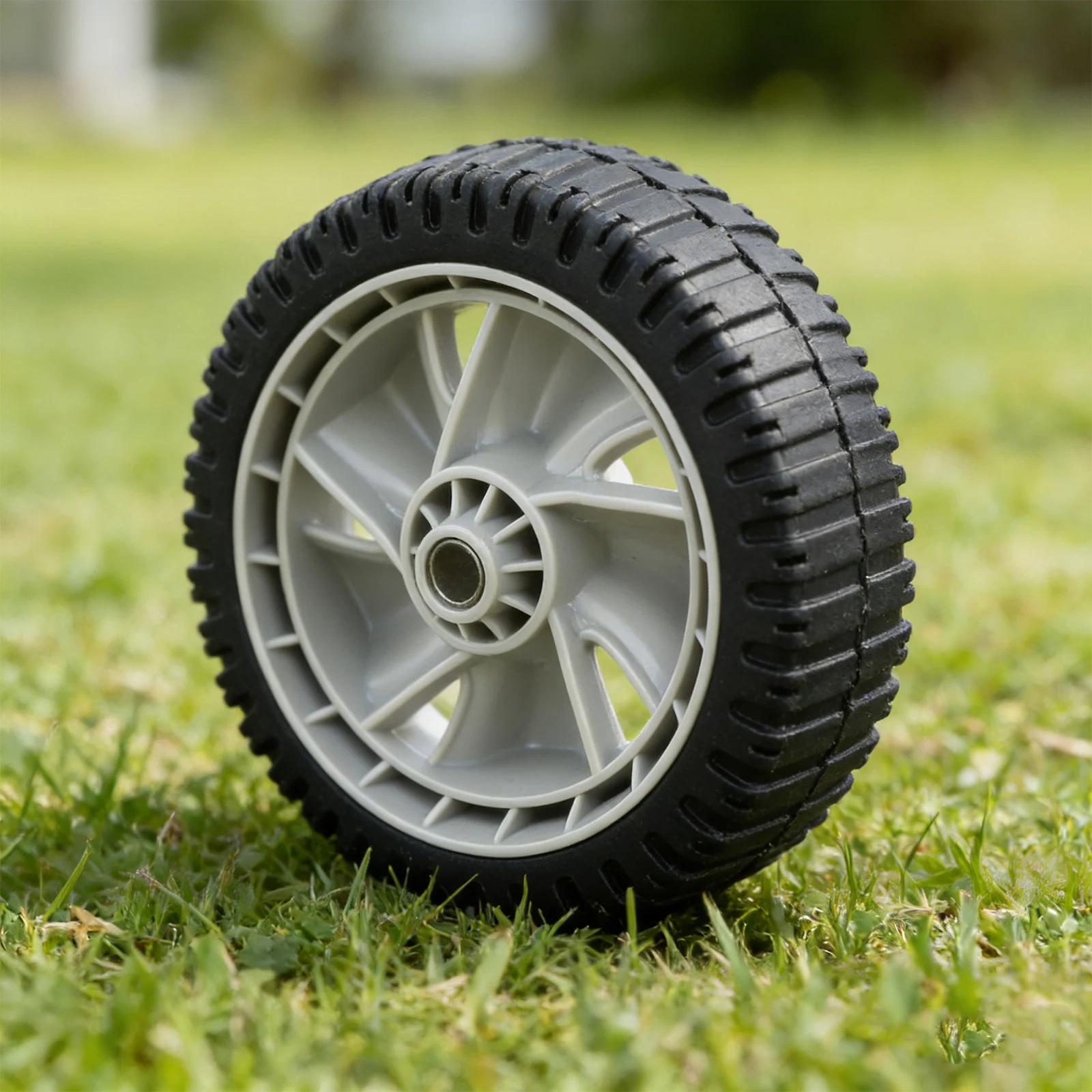 7 Inch Wheel Lawn Mower Wheel Outdoor Maintenance Crafted For Longevity Enhanced Maneuverability For Troy-Bilt
