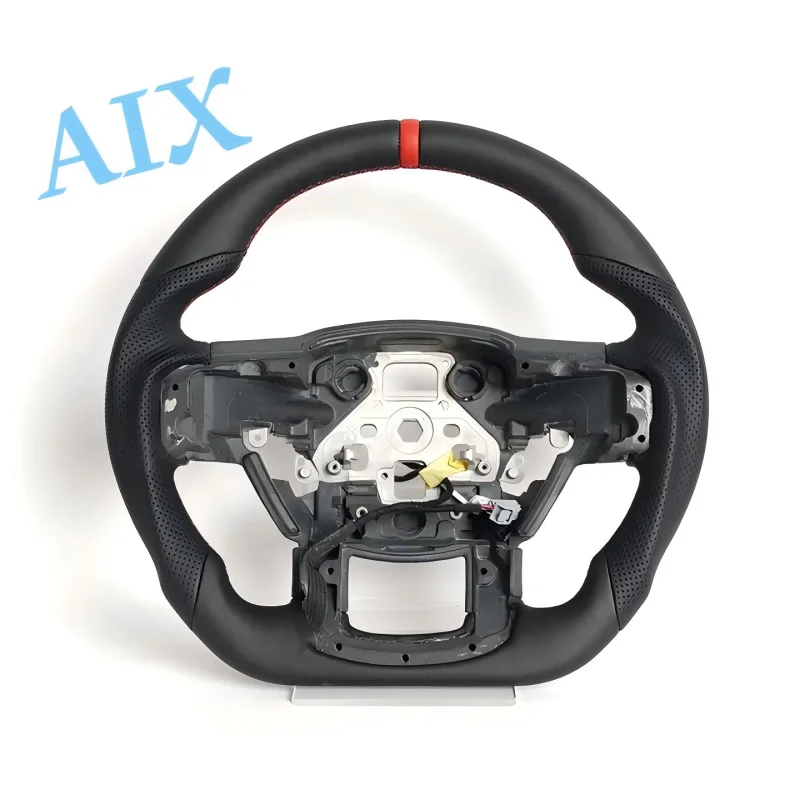 

Premium Leather Steering Wheel Compatible with Ford F150 Raptor 2015 2016 2017 2018 2019