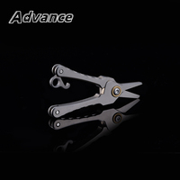 Mini Titanium Alloy Nose Hair Scissors EDC Home Tool Portable Keychain Pendant
