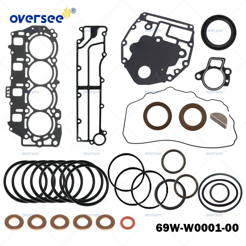 

Oversee 69W-W0001-00-00 КОМПЛЕКТ ПРОКЛАДКИ ПИТАНИЯ ДЛЯ МОТОРА YAMAHA OUTBAORD 60 л.с.