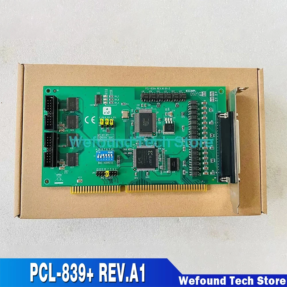 Hot Sale High Quality Three Axis Stepper Motor Electromechanical Control Card Motion Control Card PCL-839+ REV.A1