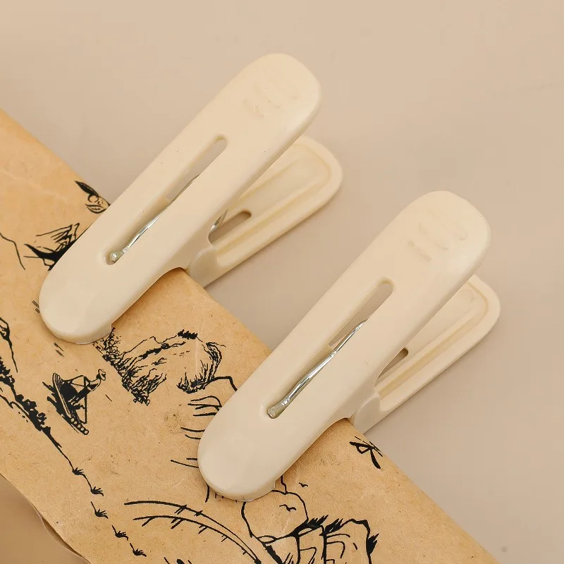 Plastic Clothespins Laundry Clips Bathroom No-Trace Drying Clothes Socks Towel Clips Home Kitchen Storage Clamps Drying Stand
