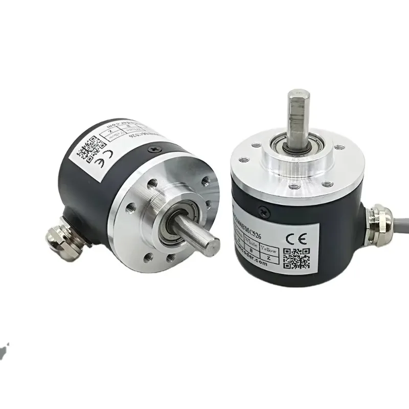 Encodeur rotatif à arbre solide de 6mm, pilote de ligne 1000ppr pour contrôle Intelligent, GHS38-06G1000BML526