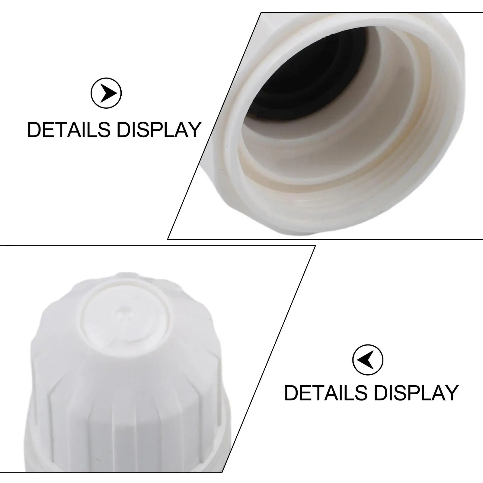 Water Distributor Regulating Cap 4PCS with M30X1 5 Thread for Temperature Control Valve Switch in Various Radiator Systems