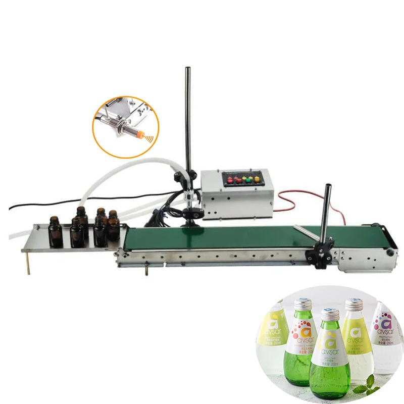 

CNC Single Head Liquid Filling Machine High Temperature And Heat Resistant Filling Machine With Automatic Conveyor Belt