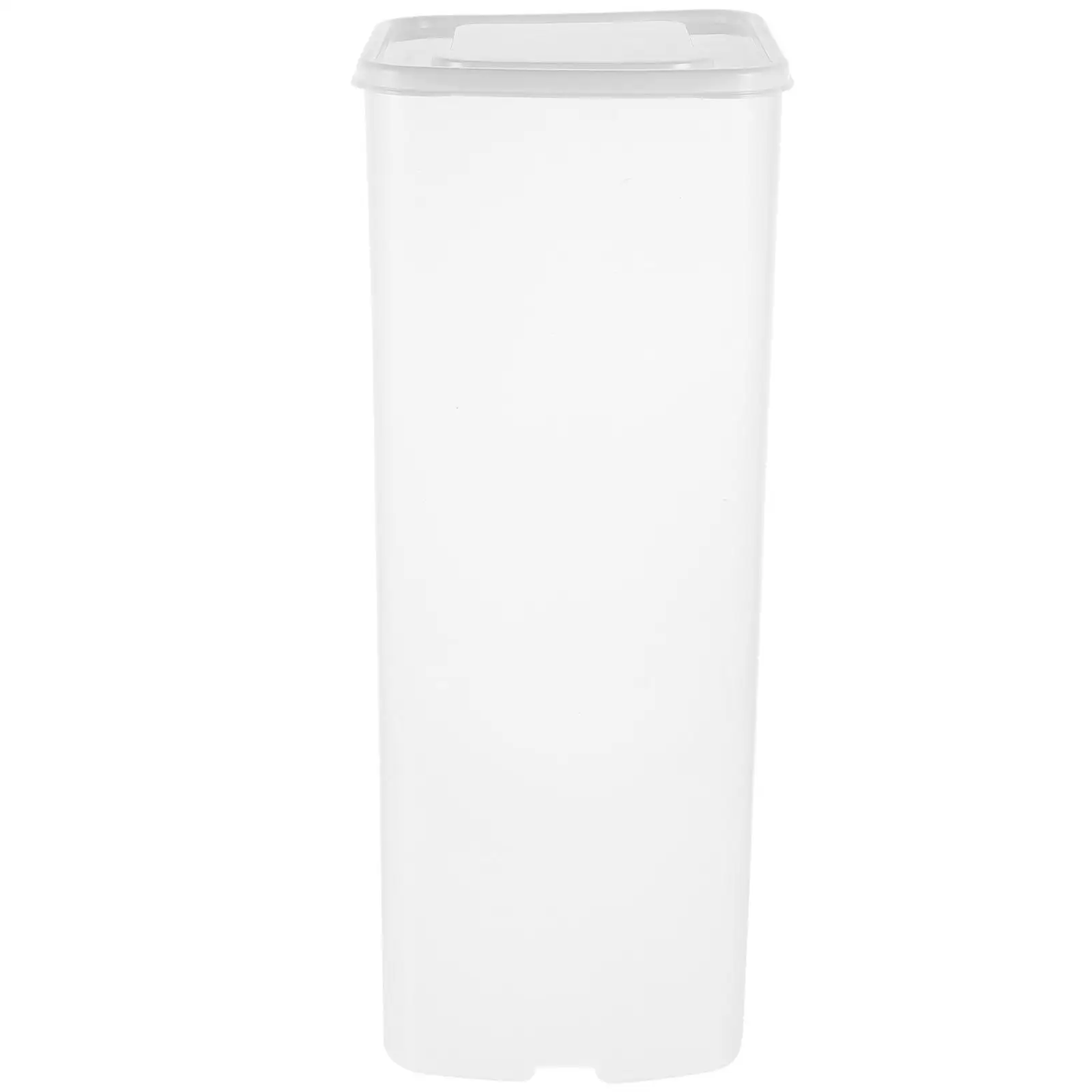 

White Holder Containers Storage Airtight Bread Holder Bread Box Storage Container Plastic Compact Kitchen PantryReusable