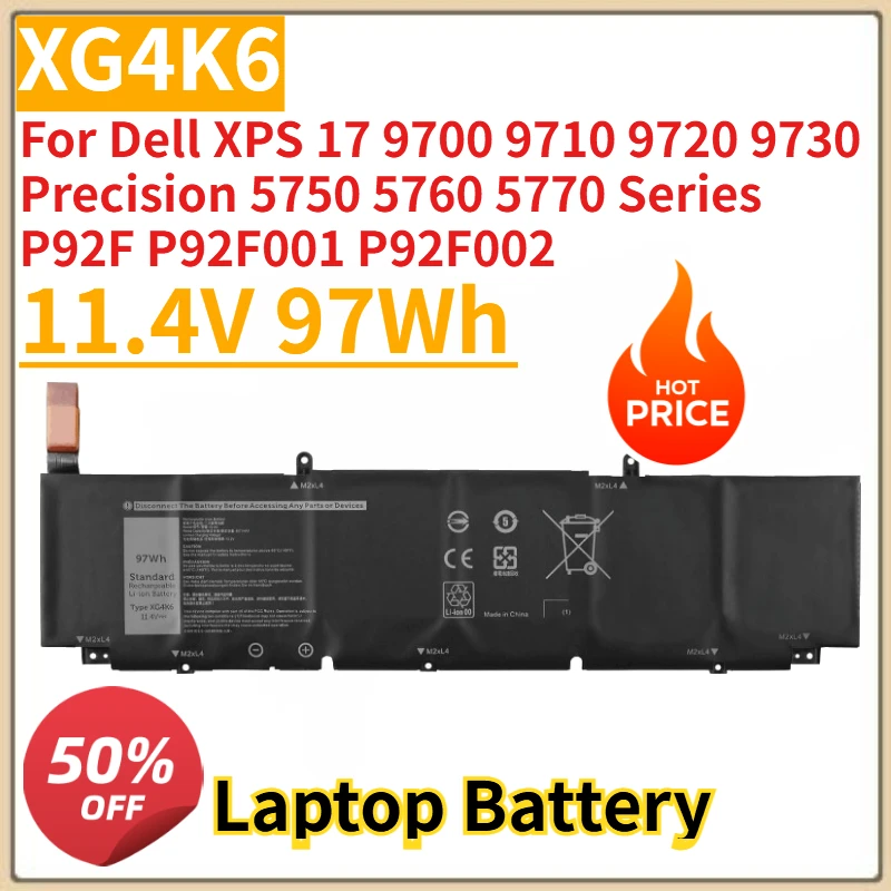 New XG4K6 11.4V 97W…