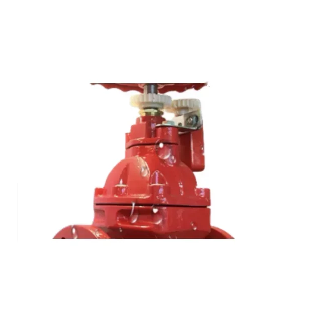 Valvola di cancello del segnale con tenuta morbida per valvola del cancello della stanza della pompa del sistema antincendio