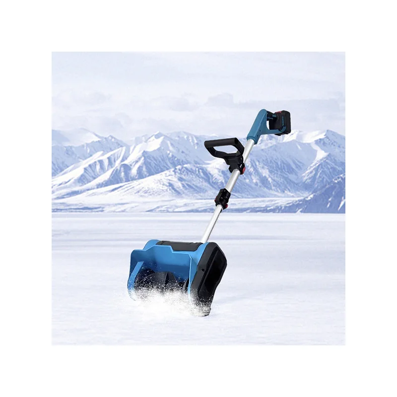 Pala da neve elettrica senza fili Spazzaneve portatile senza fili con batteria Pala da neve con batteria al litio da 30 cm di larghezza