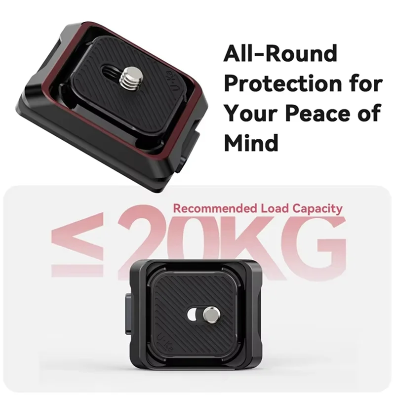 ABKI-Ulanzi UKA クイックリリースプレートとベース互換性ウカ & F38 プレート Forcamera 三脚クイックリリースプレート UKA02 カバー