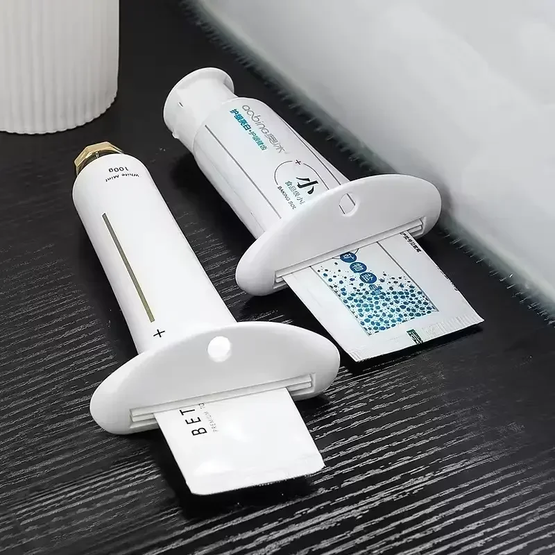 

3-Pack, Color Randomly Selected Manual Toothpaste Squeezer and Dispenser, Also for Cosmetics Samples Tube