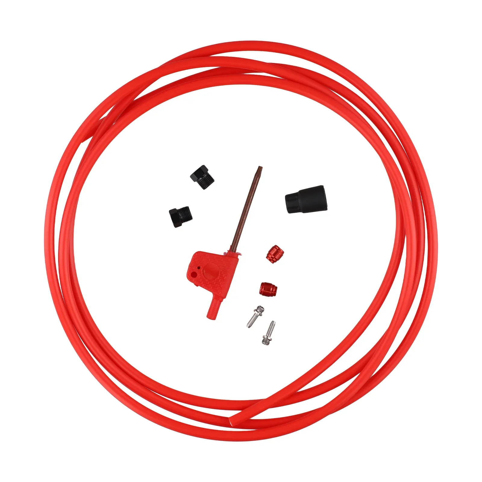 

2 Meter Brake Hose Connector Set for Sram RED AXS and For FORCE AXS Bikes Includes Essential Installation Tools