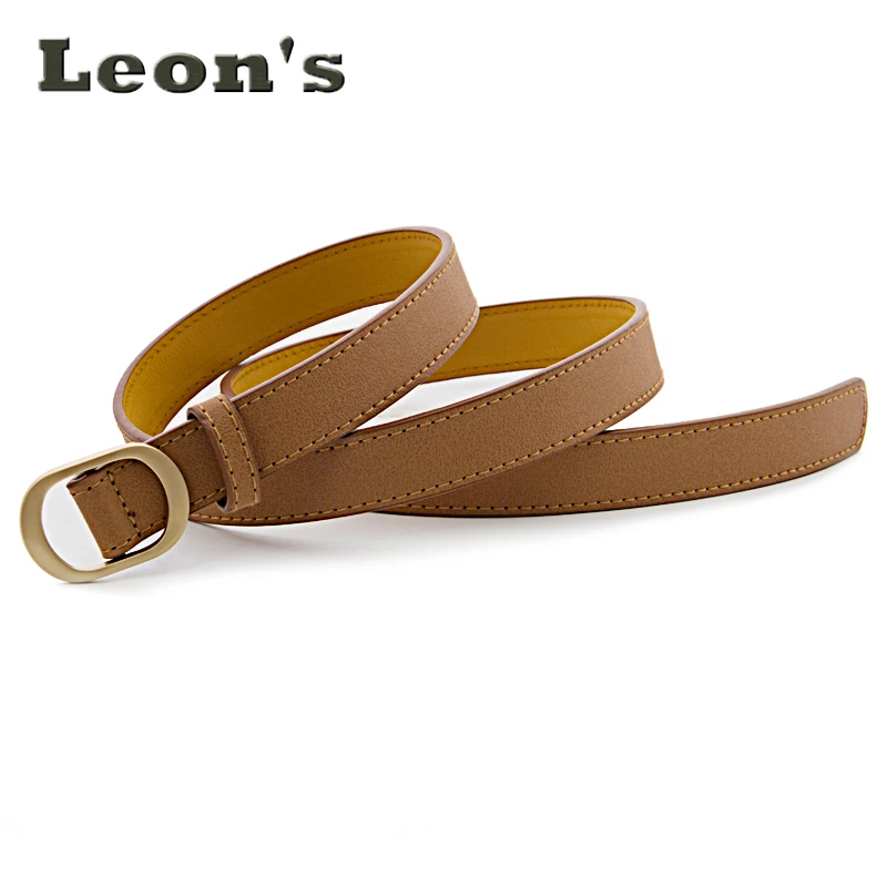 Women's Solid Color Fashion Belt for Jeans & Dresses, Simple Design Waist Belt, 5 Colors Adjustable, 2025 New Style