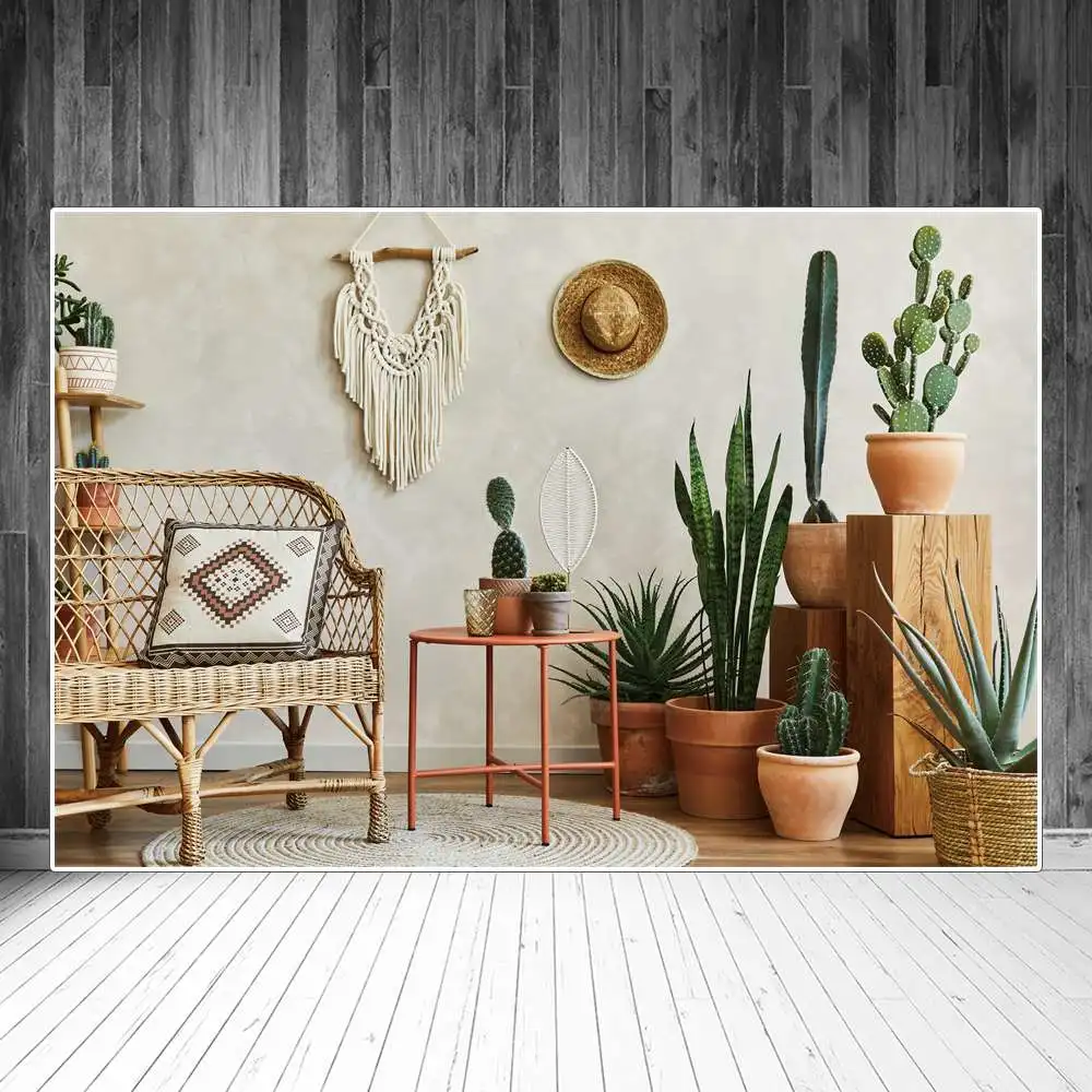 写真の背景,緑のポット,テーブルチェア,カスタム写真,結婚式の小道具