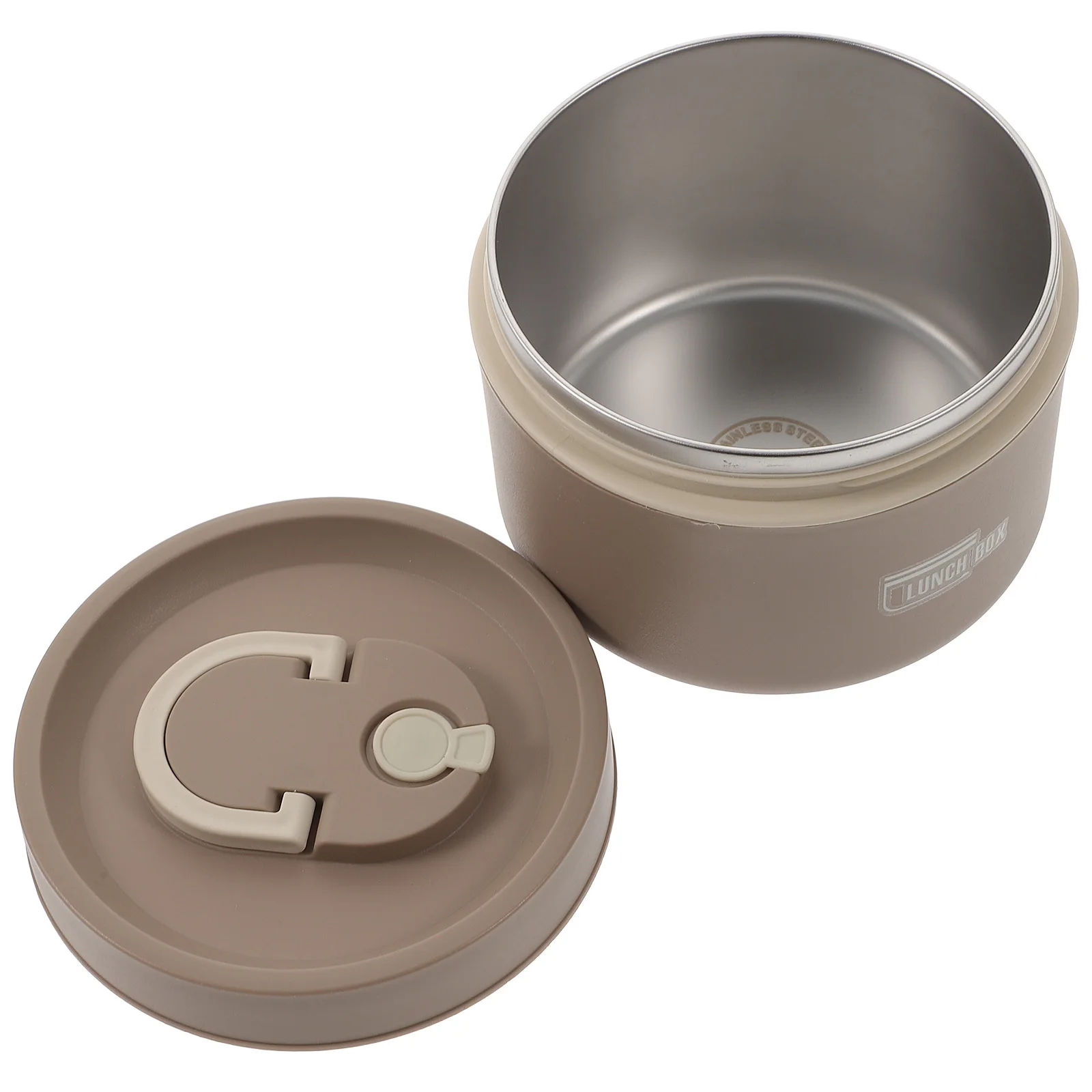 

Portable Insulated Soup Bowl Stainless Steel Ramen Bowl with Lid Handle Reusable Food Serving Container Bento Box for Travel