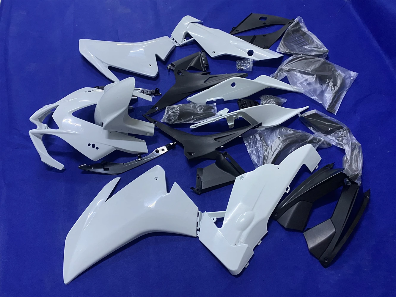 Motorcycle Components Pack Left Right Cowling for RSV4 2010-2012-2015 Fairing ABS Injection Unpainted Plastic Parts