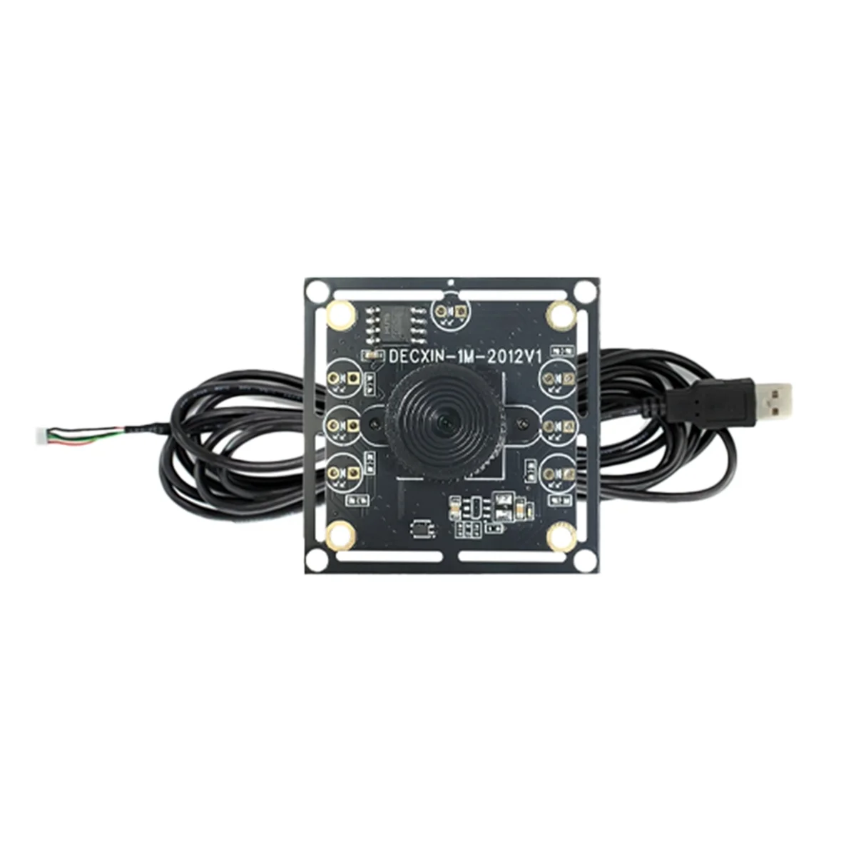 Módulo da câmera com foco manual, USB, Free Driver, 2 Meter Cable, 1MP, OV9732, 1280x720, 100 graus, WinXP, 7, 8, 10, 3pcs