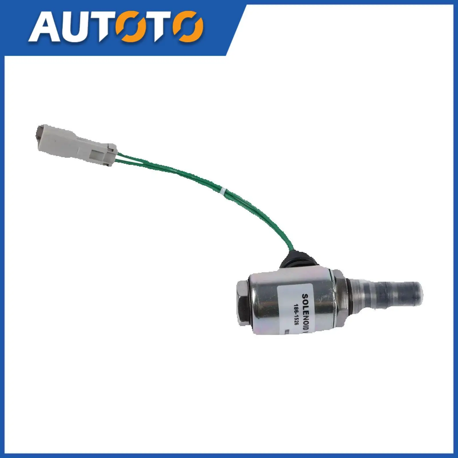 

1pc Solenoid Valve 186-1526 For CAT 140K 140K 2 143H 160H Excavator D5M D6M D6R D8R D7R II