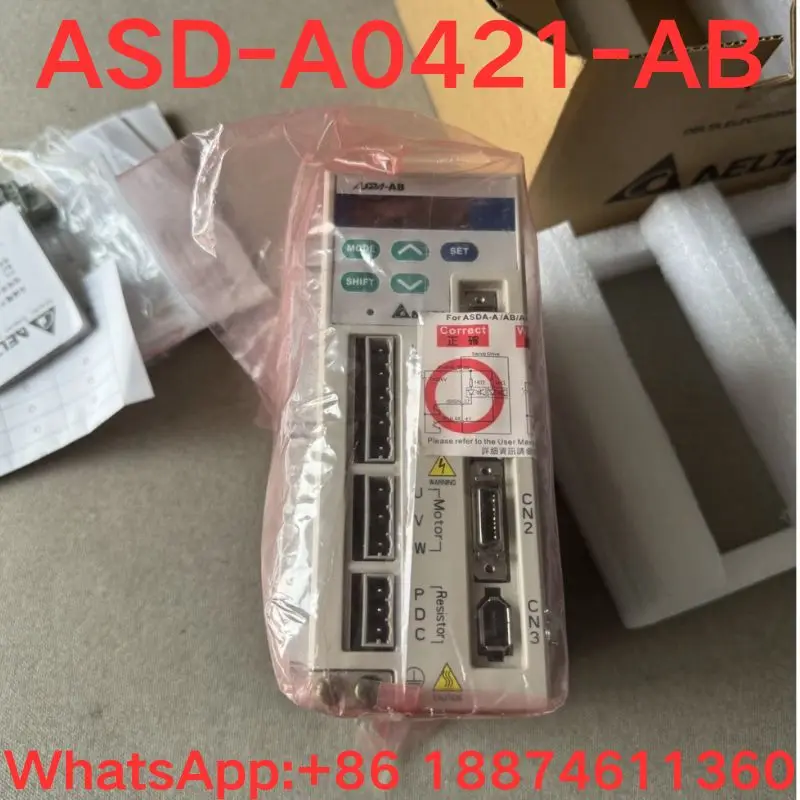 

brand-new,The servo drive is only unpacked ASD-A0421-AB