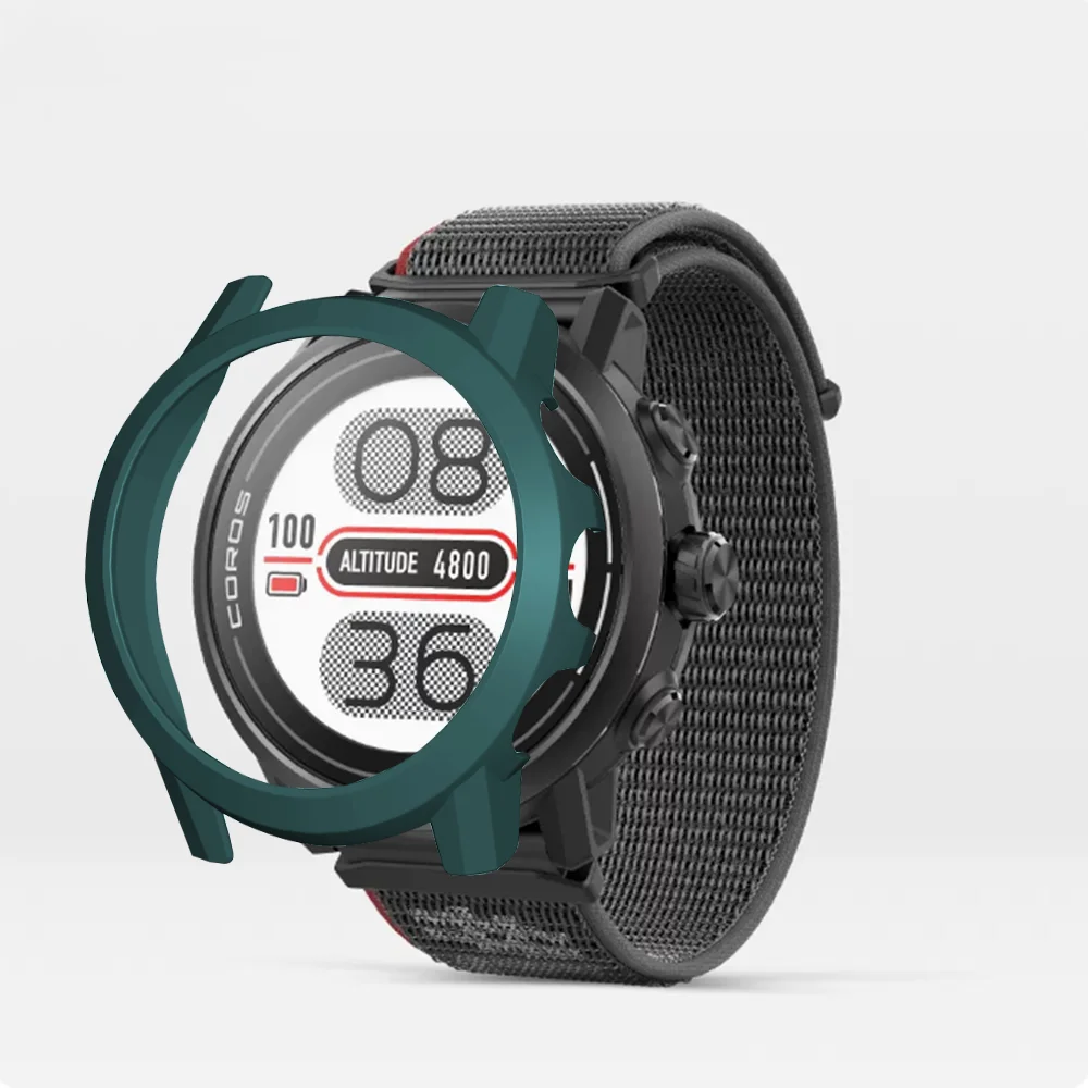 Защитный чехол из поликарбоната для COROS APEX 2, цветной защитный чехол, прочный Одноцветный чехол с защитой от падения