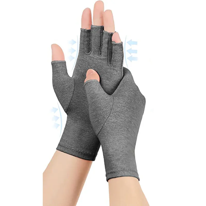 1 Pairs Arthritis Compression Gloves Relieve Arthritis Rheumatoid Osteoarthritis for Arthritis for Women Gloves without Fingers