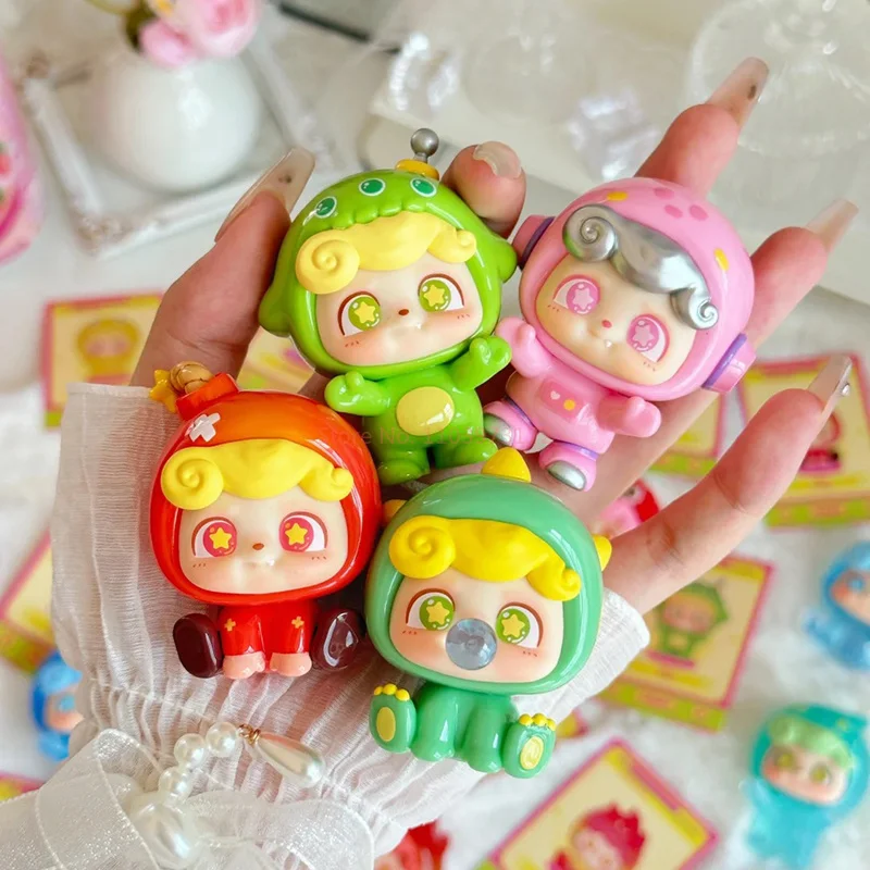 Qkid Game Story Mini Blind Box Toys Action Figure Kawaii Cartoon Dolls Desktop Ornaments Surprise Girls Gift Collection