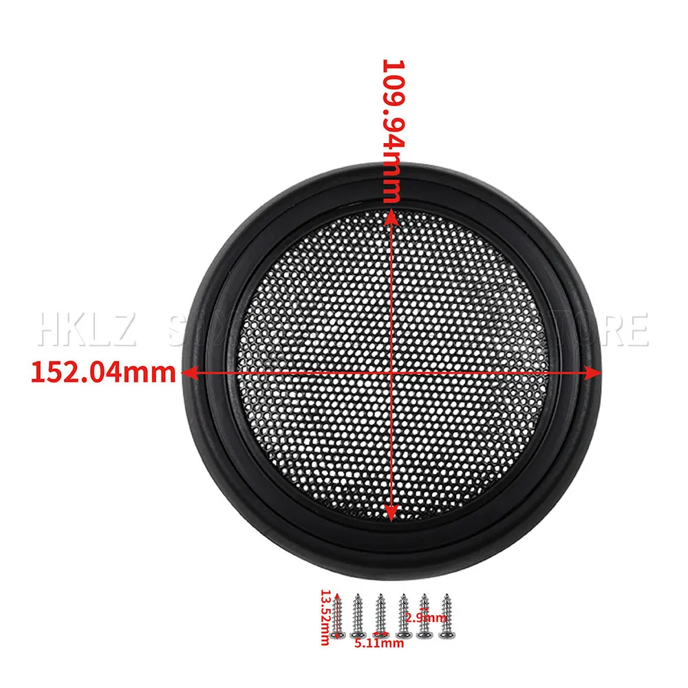 High Quality ABS Front Door Speaker Cover Grille For Mini Cooper R56 MINI Coupe R58 Replacement 51412753333 51412756567
