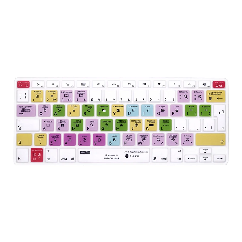 Hotkey Keyboard Cover EU Layout for MacBook Air 13