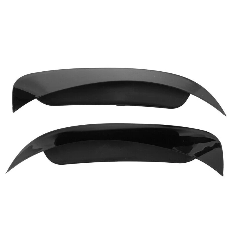 

A03G-Pair Rear Bumper Vent Cover Flaps Splitter Trim Glossy Black For GLA 200 250 X156 GLA45 AMG 2013-2018