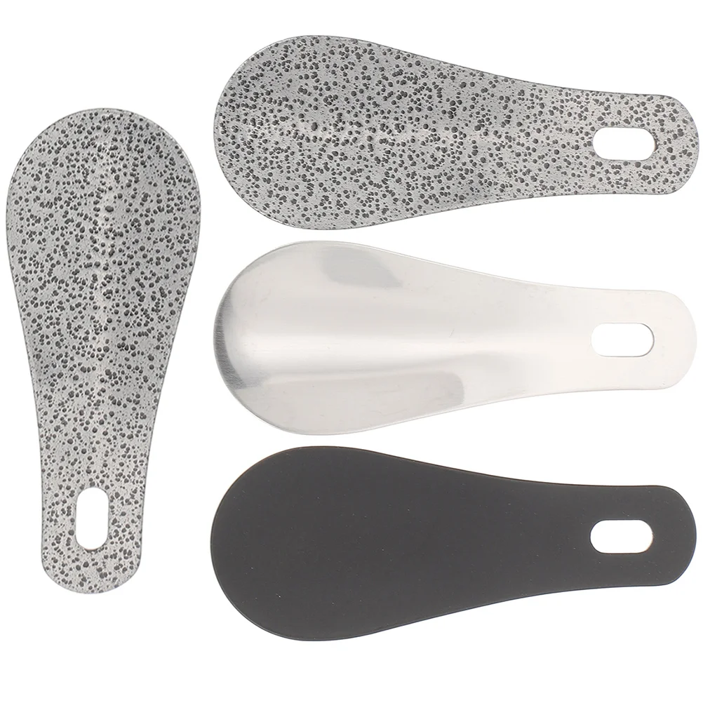 

4 Pcs Metal Shoe Horns Mini Shoehorn for Women Men Kids Elderly Travel Short Stainless Steel Shoe Helper Stick
