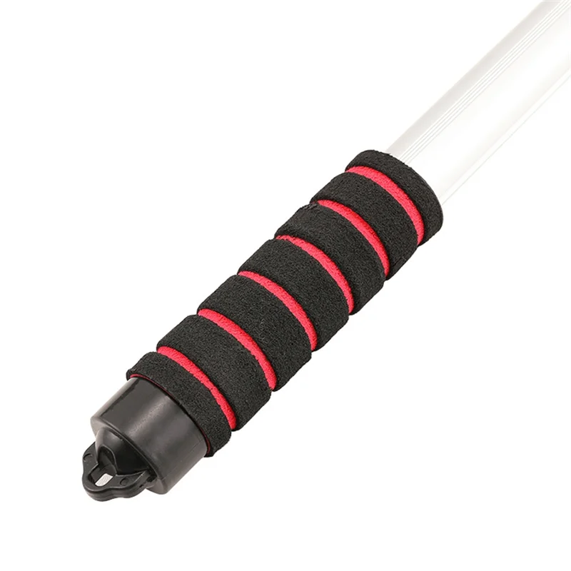 ABLN-grattoir à glace extensible brosse à neige outil de déneigement détachable avec poignée en mousse 360 °   Grattoir à neige à tête de brosse pivotante