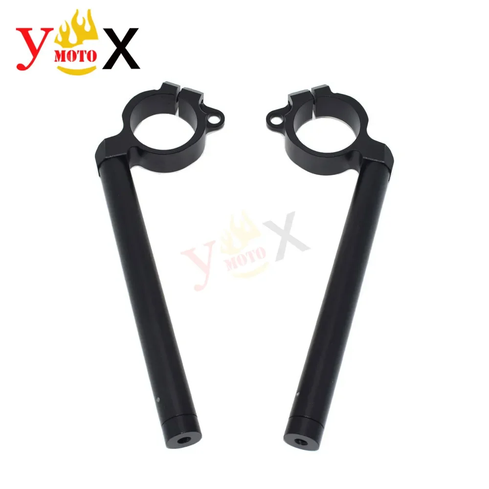 ZX-6R 09-12 Motorcycle CNC Fork Clip On Handlebar Drag Handle Bar Tube Fork Mount Clip For KAWASAKI Ninja ZX6R 636 2009-2012