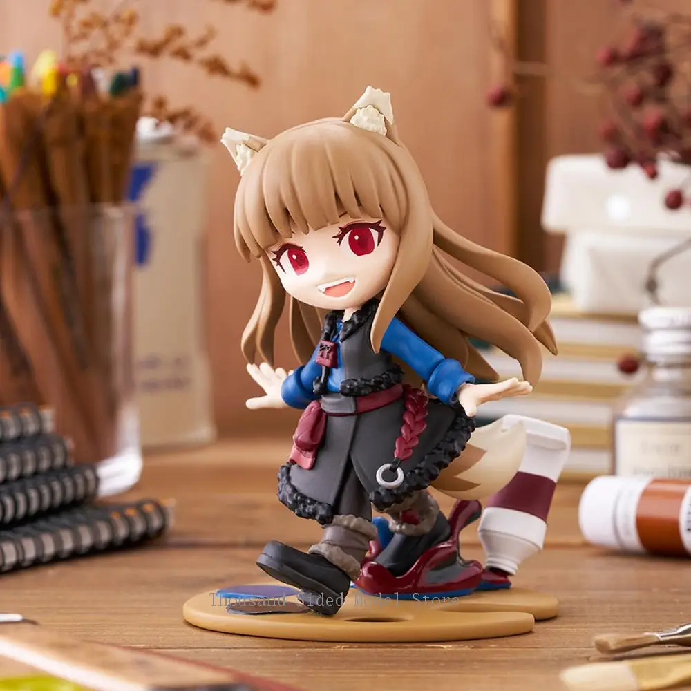 

В наличии оригинальная фигурка Bushiroad PalVerse Spice and Wolf Pale Holo 12 см, натуральная кавайная аниме-фигурка, модель из ПВХ, игрушки, кукла Q-версия