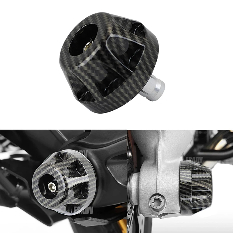 For BMW R1250GS LC ADV R1250 GS R 1250GS Adventure 2019-2023 Carbon Motorcycle Cardan Crash Slider Protector Final Drive Housing