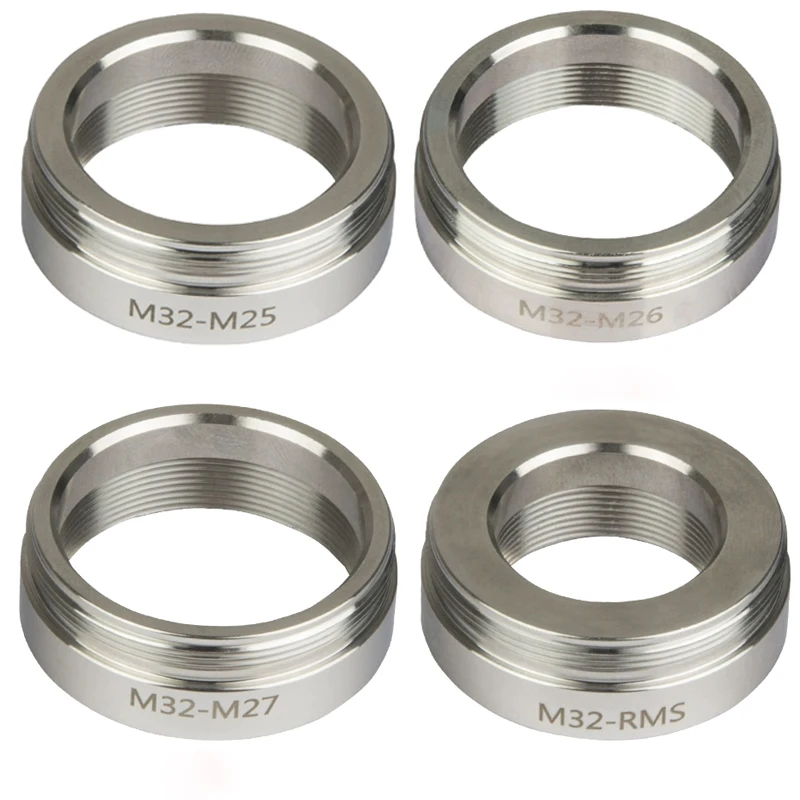 M32-RMS M32-M25 M32-M26 M32-M27 Metallographic objective converter adapter ring fitting