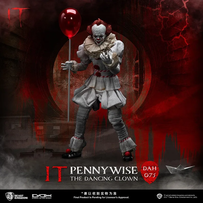 Clown Reïncarnatie Pennywise Beast Kingdom Creatief Prachtig Decoratief Trendy Actiefiguur Films TV Periferie Verrassingscadeau