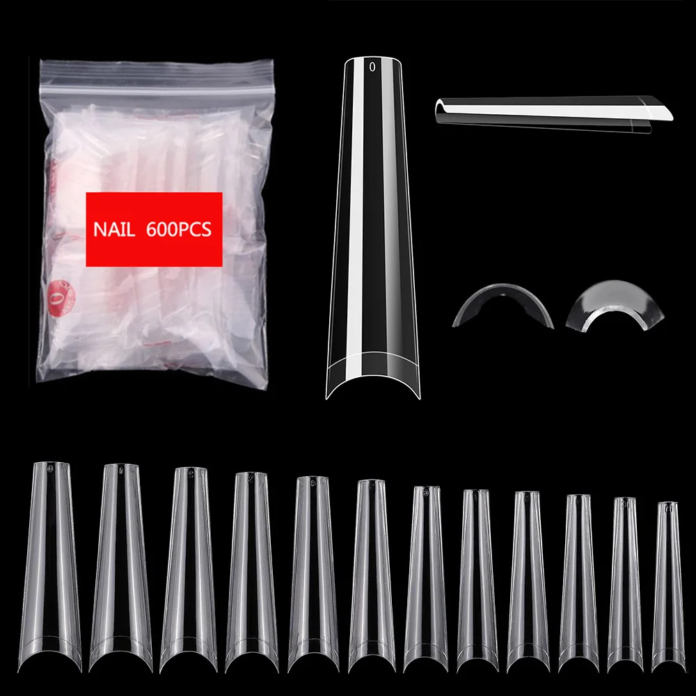 

600PCS long Coffin Nail tips