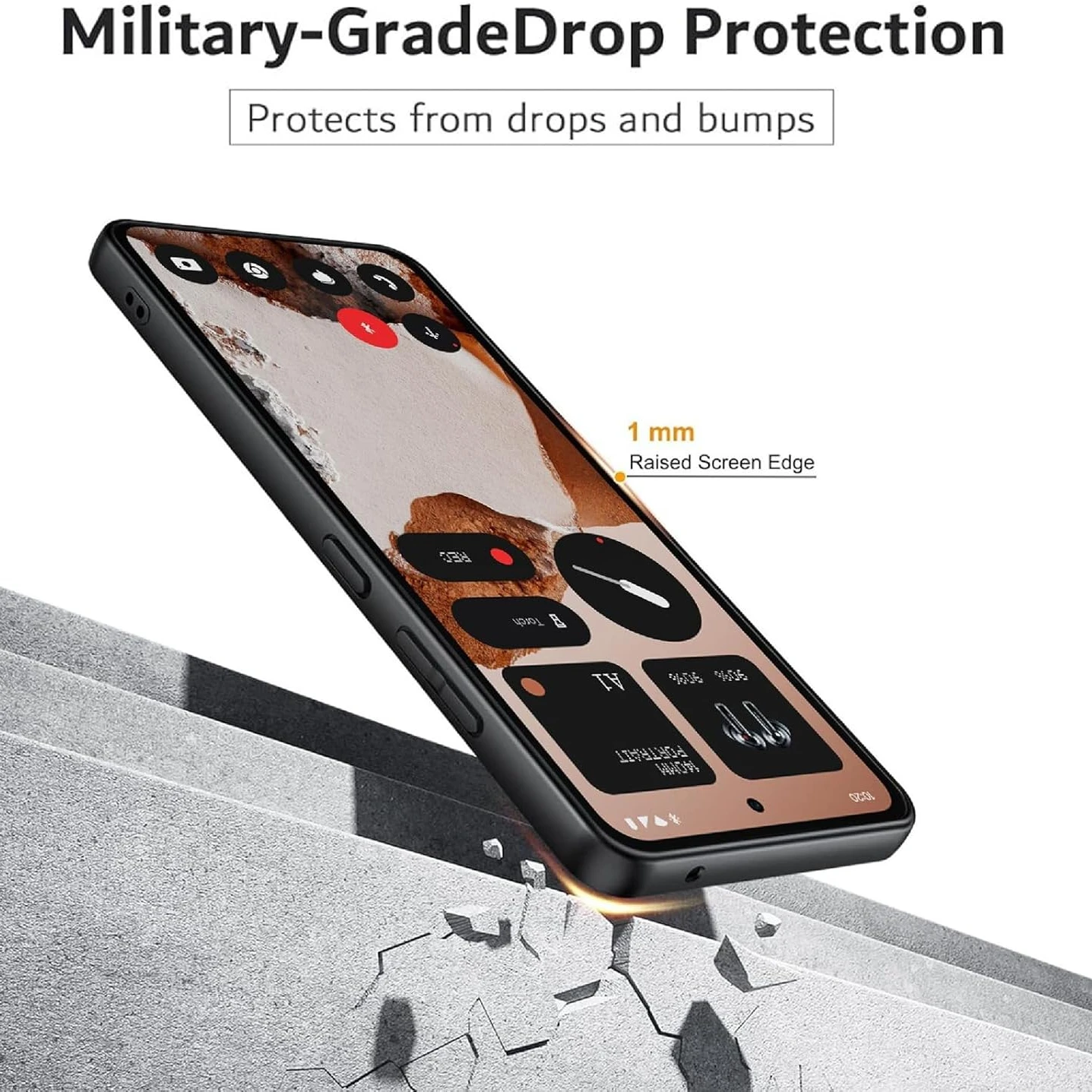 柔軟な液体シリコーンケース何もない CMF 電話 2 プロ電話 1 保護カバー TPU Fundas Coque Capa