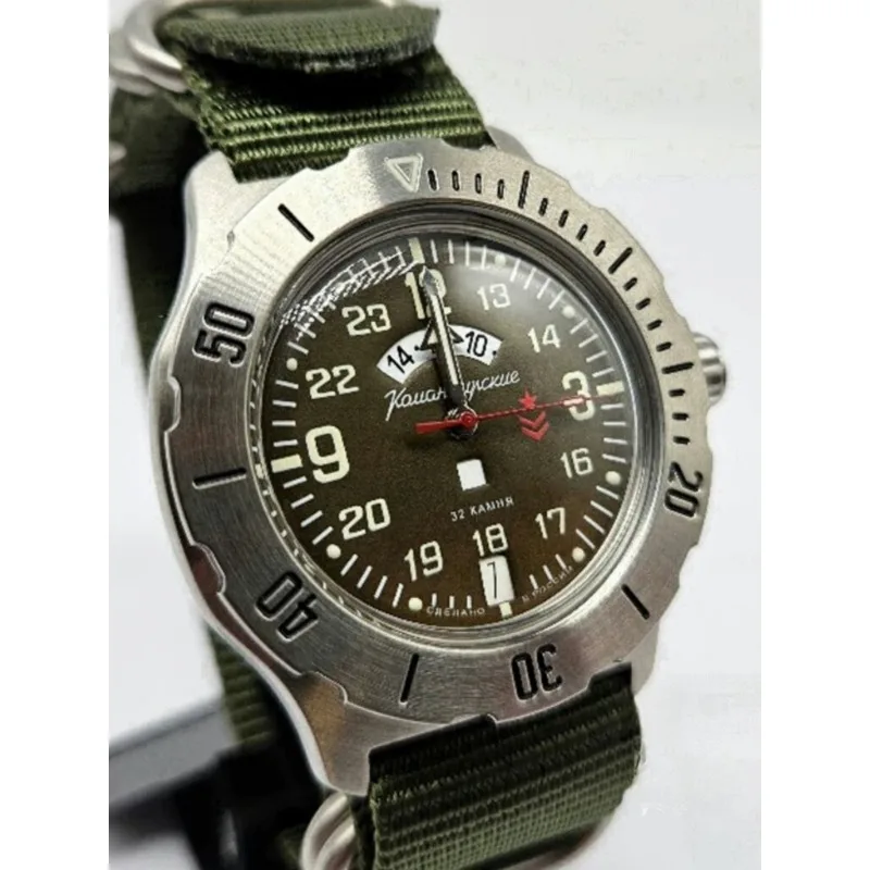 Military Watch 24 Hours New Commander Series Automatic Mechanical Men's Watch 100 Meters Waterproof Dive