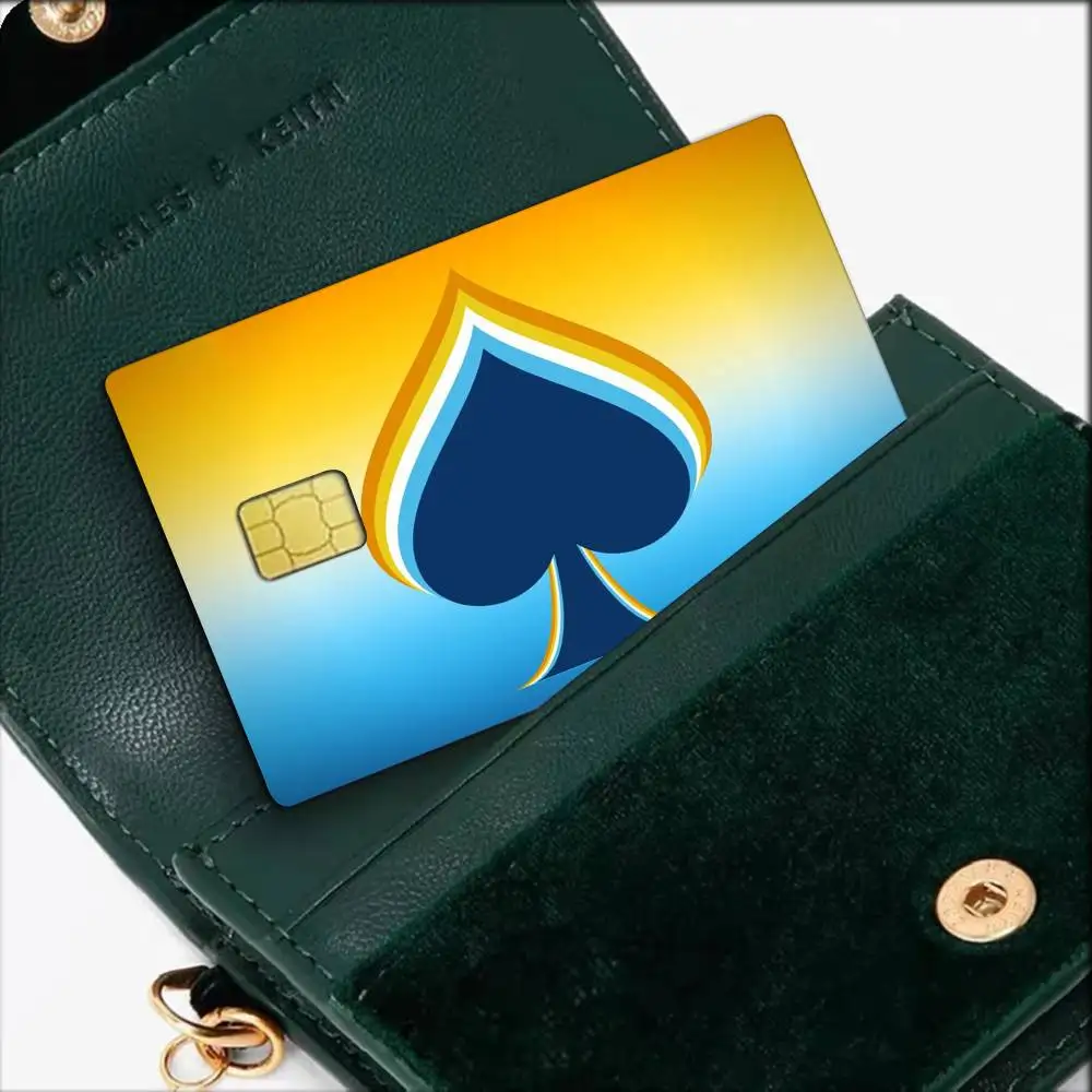 A-Aroace  Waterproof Film Skin Cover Credit Card Stickers Debit Front Bank Bus Pass