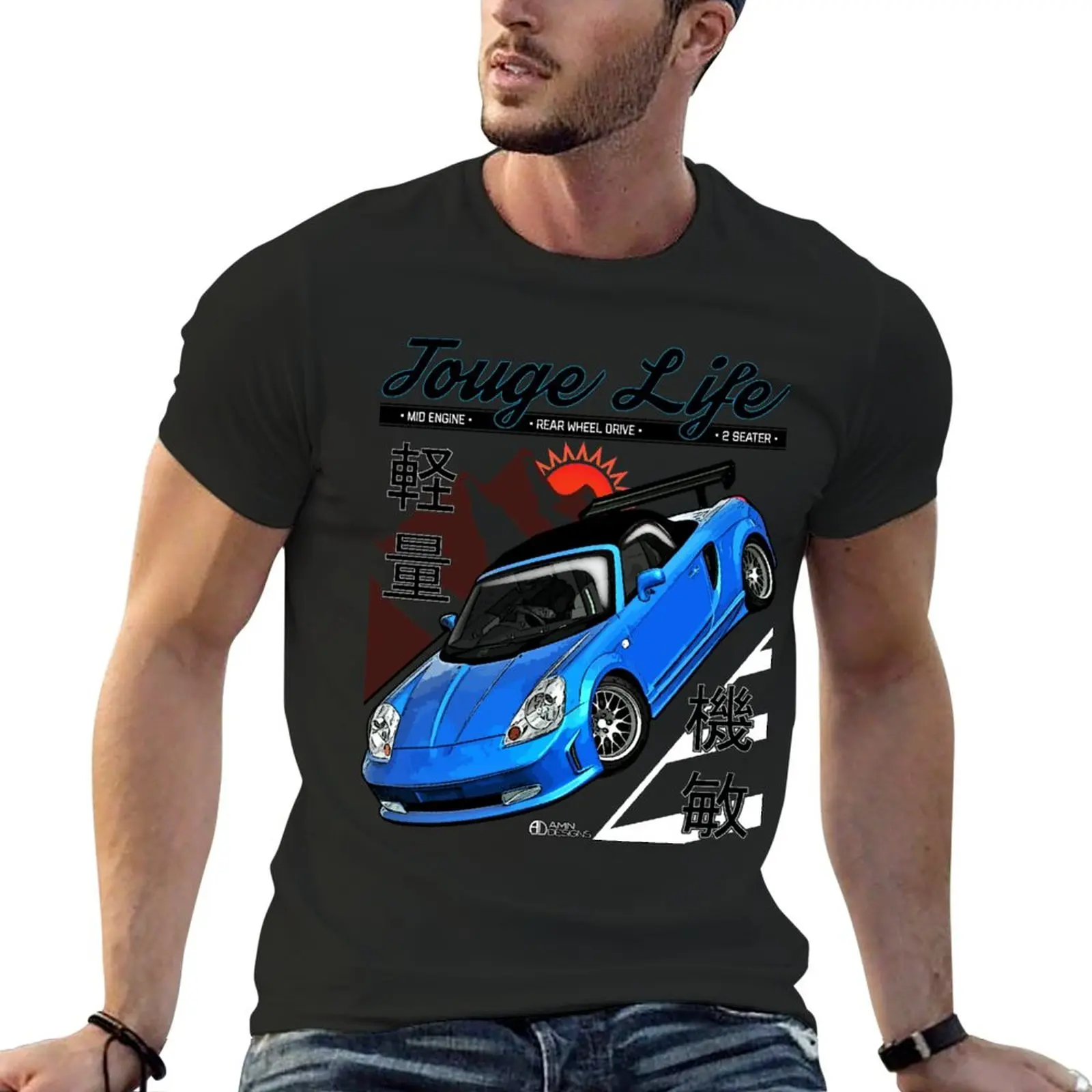 

New MR2 Roadster / Spyder - Japanese Style Touge, JDM, MRS T-Shirt clothes Funny t-shirt anime clothes summer top mens clothes