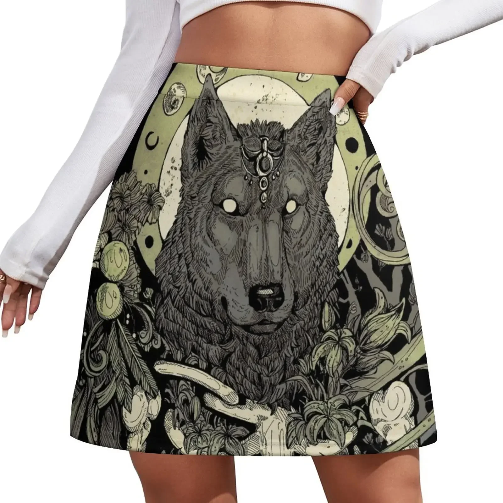 

Мини-юбка Lycanthropy, мини-юбка, одежда, женские юбки, одежда для лета