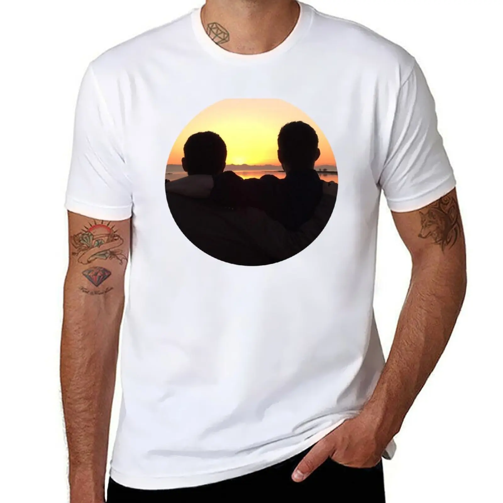 

Jensen and Misha T-Shirt man t shirts cotton man t shirts graphic T-Shirt