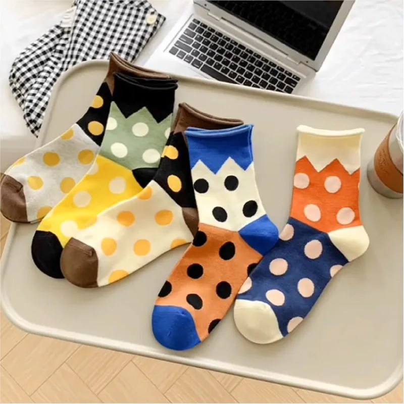 

Женские носки весна-лето модные легкие дышащие удобные поглощающие пот однотонные тонкие носки средней длины спортивные носки