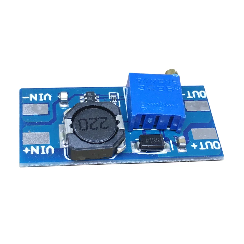 5PCS MT3608 DC-DC Step Up Converter Booster Power Supply Module Boost Step-up Board MAX output 28V 2A